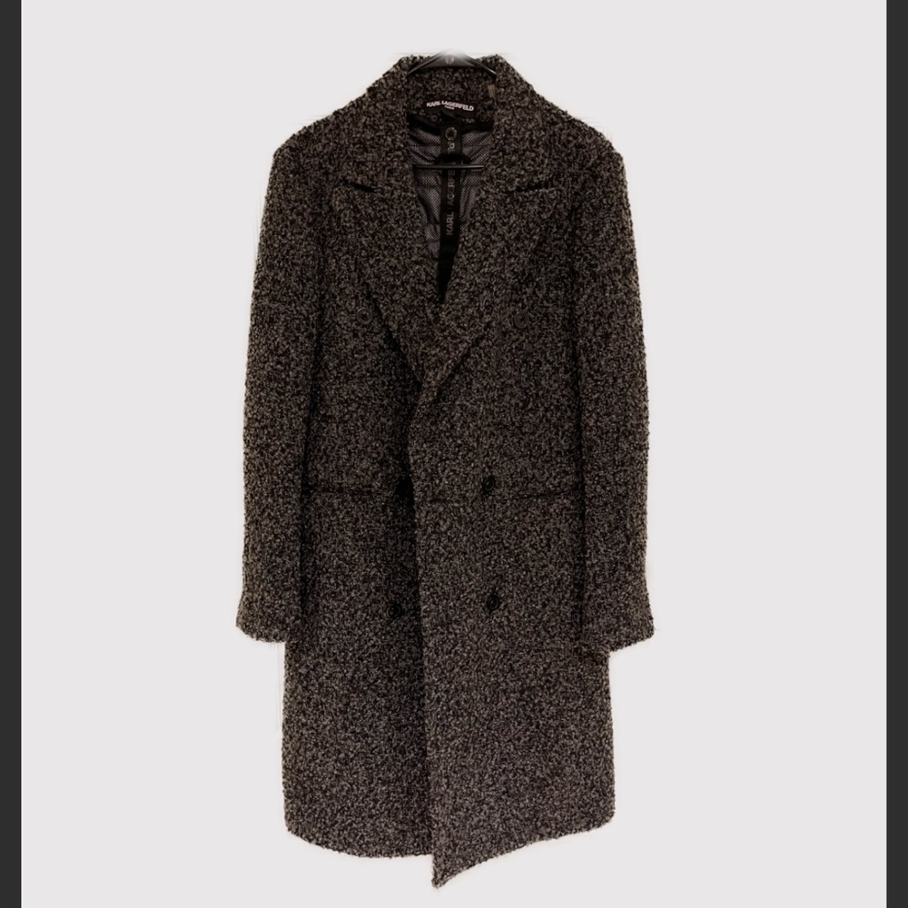 Karl Lagerfeld Mens Peacoat Small